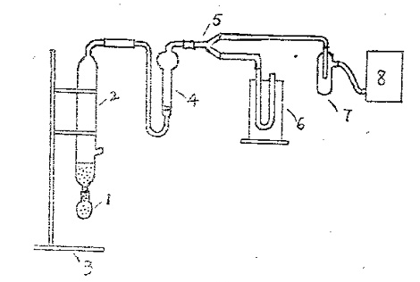大气采样器流量校准示意图 大气采样器流量校准示意图